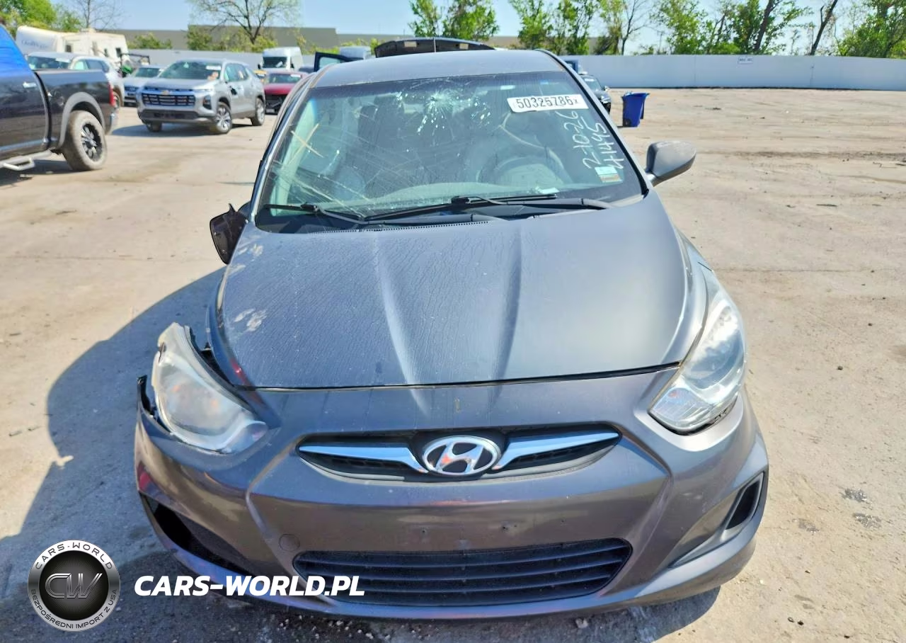 2013 Hyundai Accent Gls VIN:KMHCT4AE4DU375549 - 5