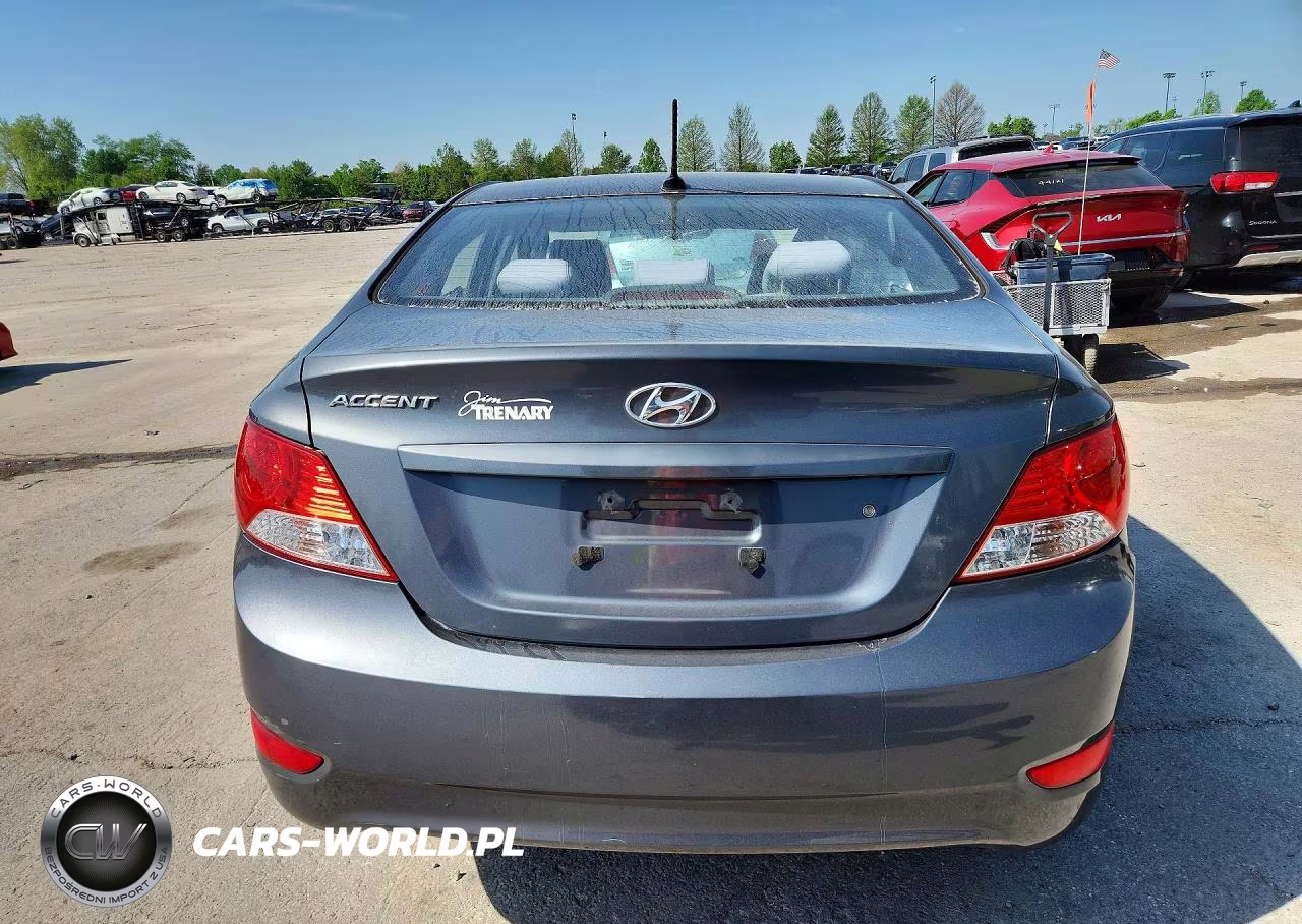 2013 Hyundai Accent Gls VIN:KMHCT4AE4DU375549 - 6