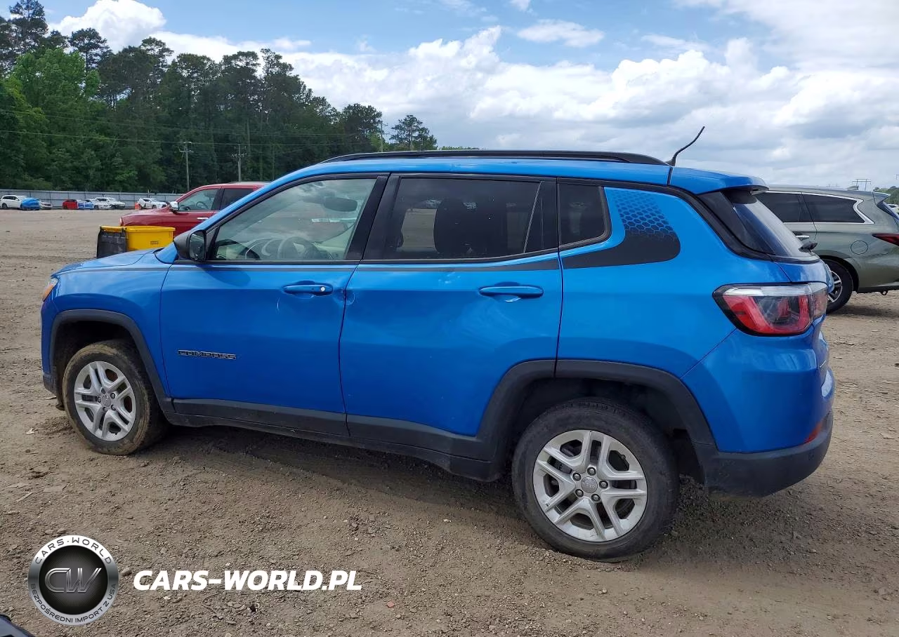 2018 Jeep Compass Sport VIN:3C4NJCAB0JT255109 - 2