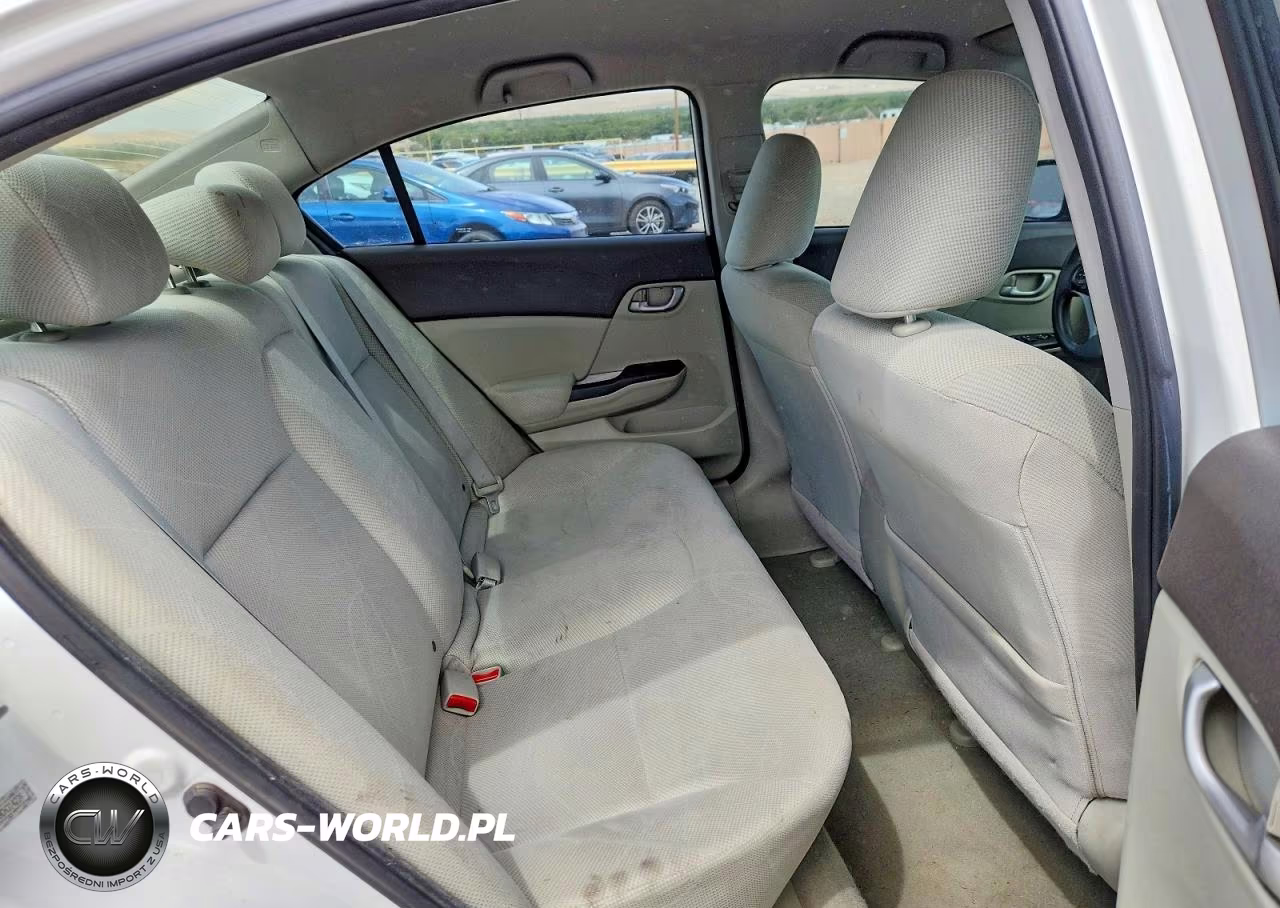 2012 Honda Civic Lx VIN:2HGFB2F58CH314239 - 10