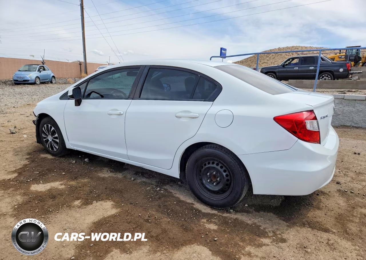 2012 Honda Civic Lx VIN:2HGFB2F58CH314239 - 2