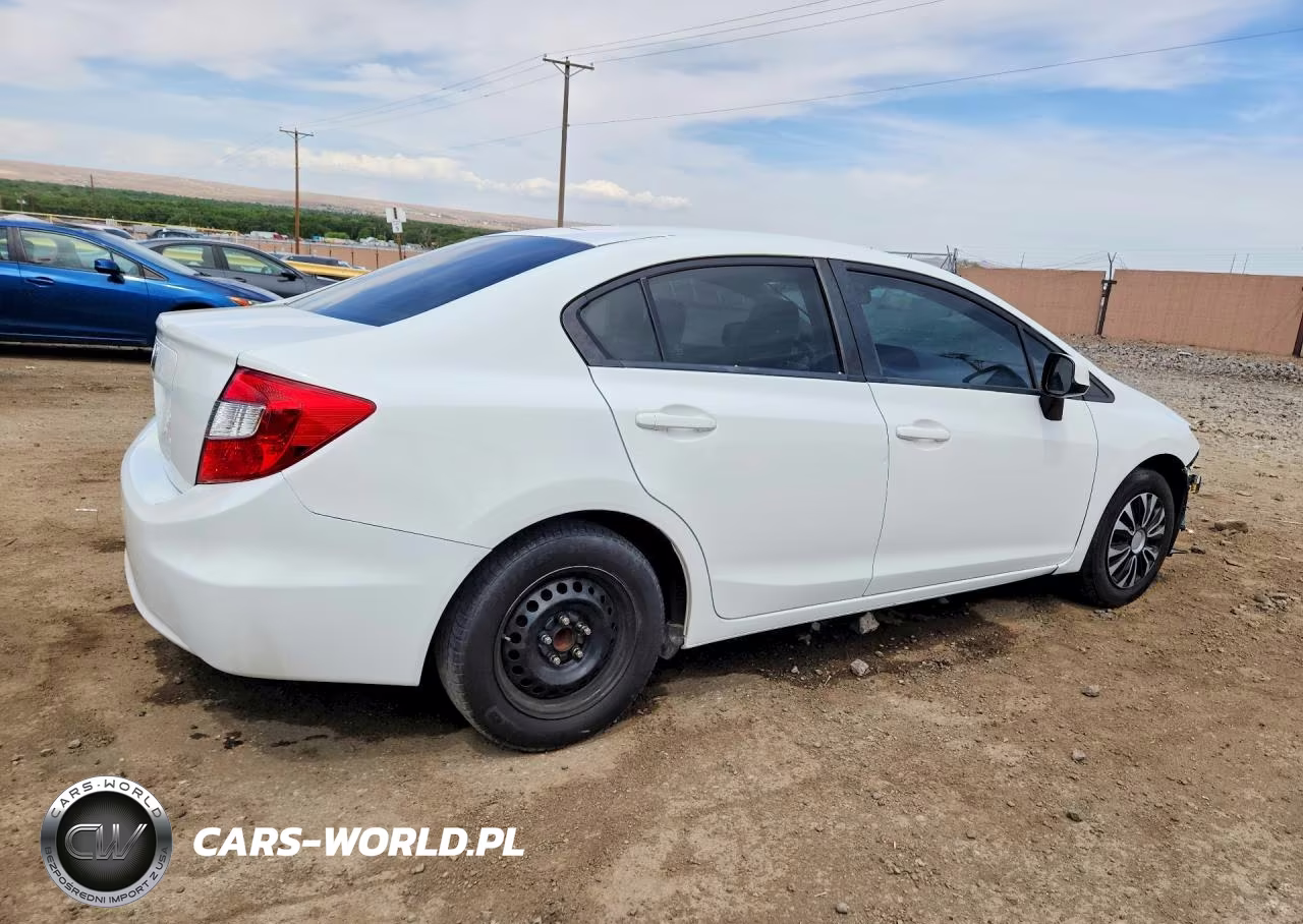 2012 Honda Civic Lx VIN:2HGFB2F58CH314239 - 3