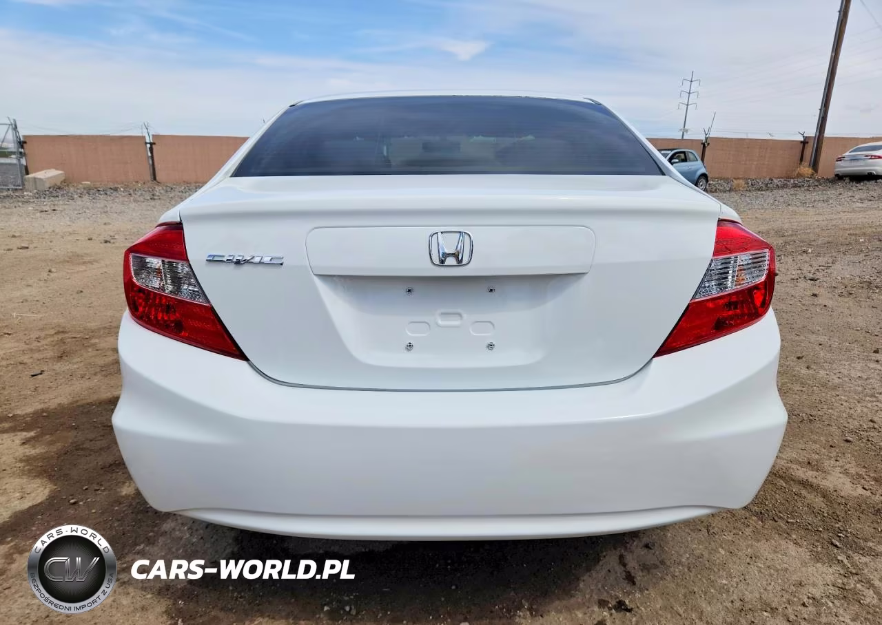 2012 Honda Civic Lx VIN:2HGFB2F58CH314239 - 6