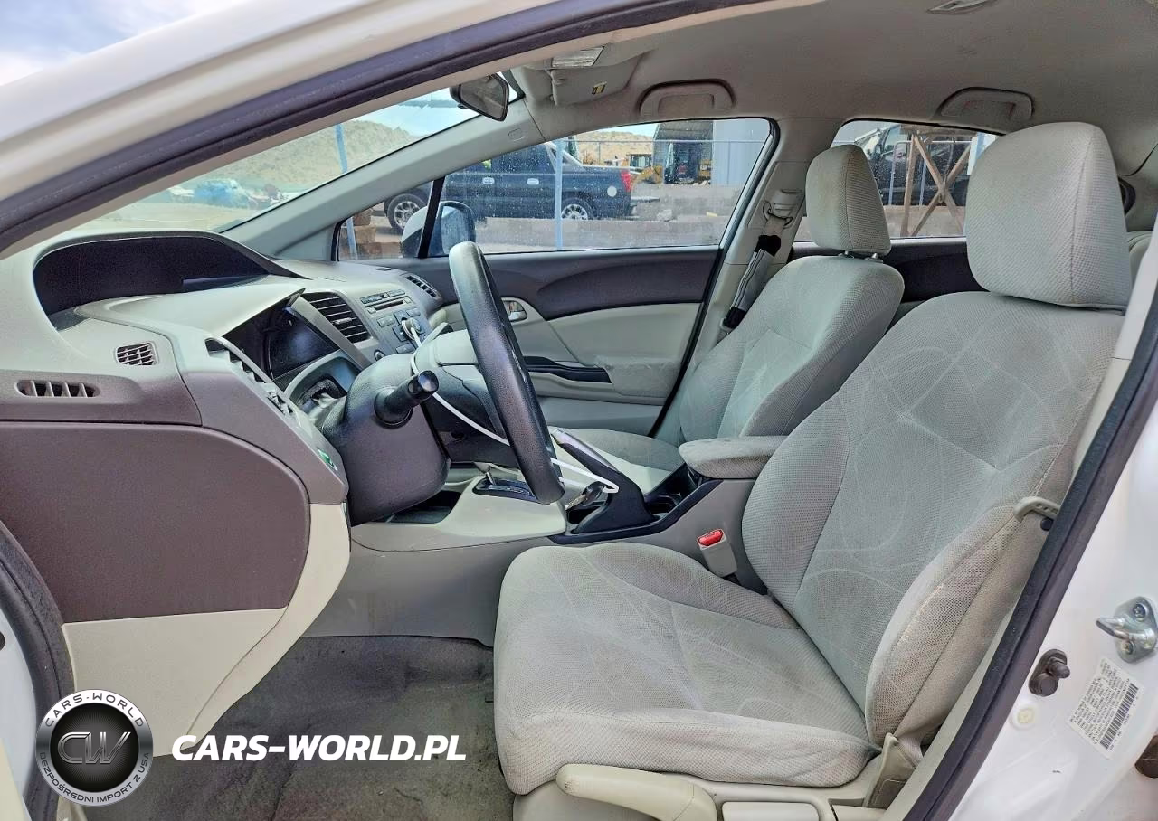 2012 Honda Civic Lx VIN:2HGFB2F58CH314239 - 7