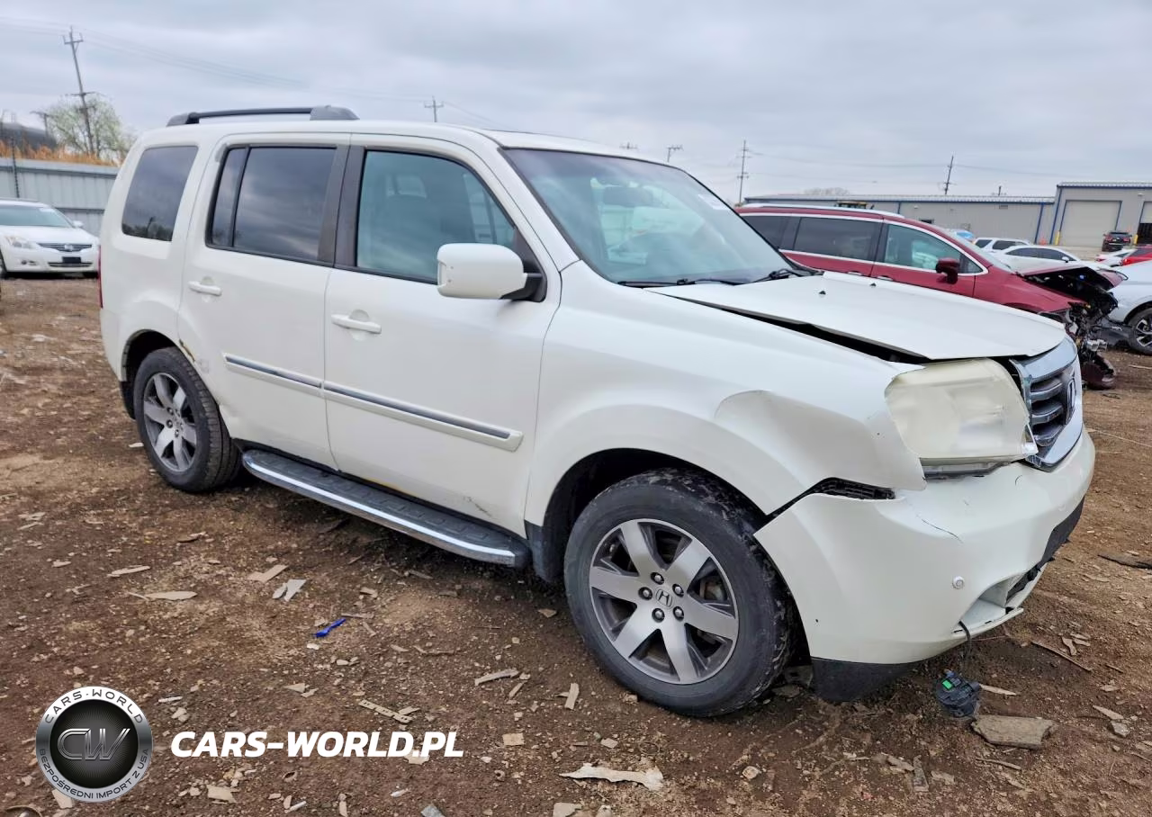 2013 Honda Pilot Touring VIN:5FNYF4H91DB021104 - 4