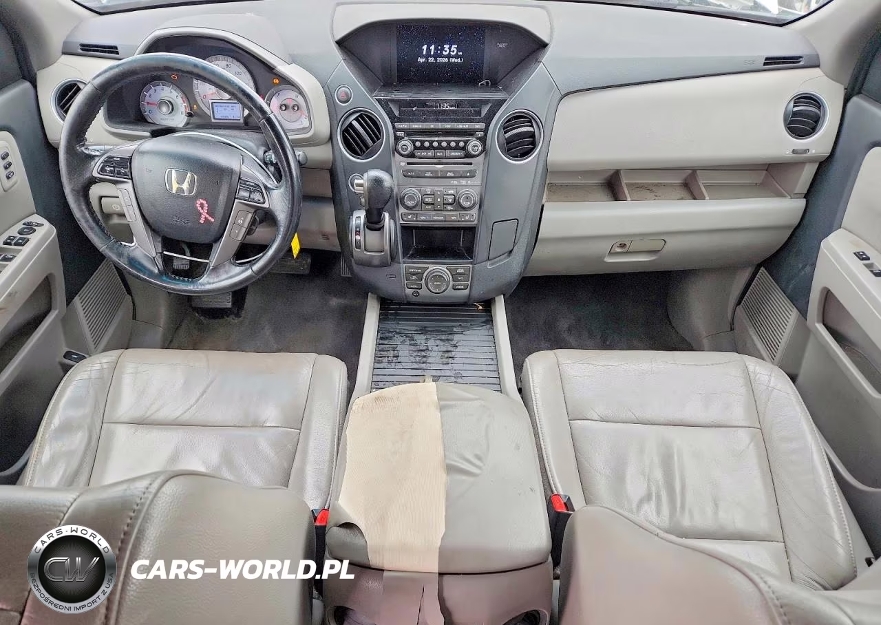 2013 Honda Pilot Touring VIN:5FNYF4H91DB021104 - 8
