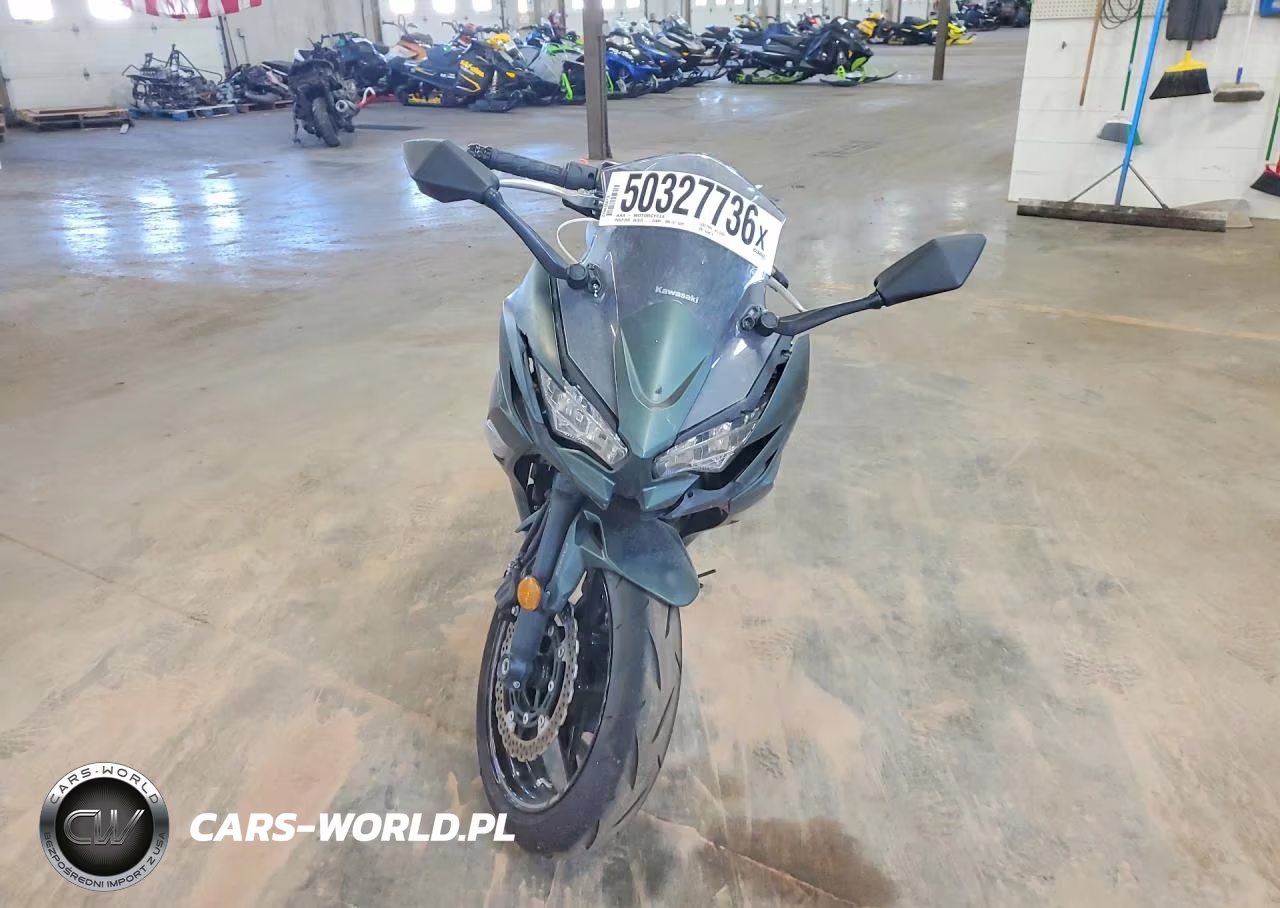 2025 Kawasaki Ex650 P VIN:ML5EXEP17SDAG4814 - 2