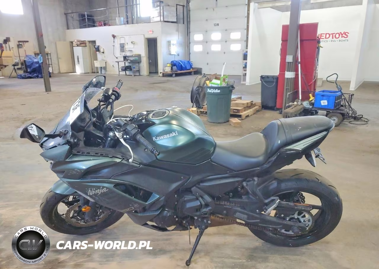 2025 Kawasaki Ex650 P VIN:ML5EXEP17SDAG4814 - 3