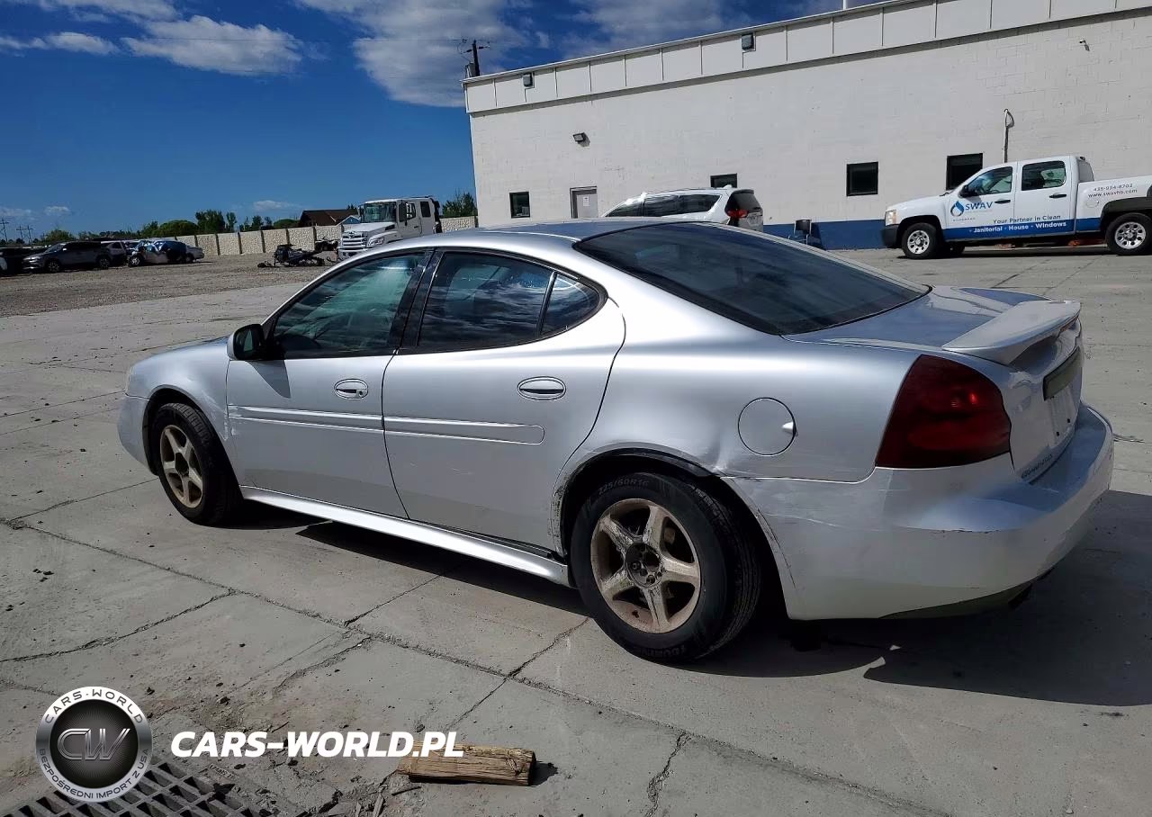 2004 Pontiac Grand Prix Gt VIN:2G2WP522241256267 - 2