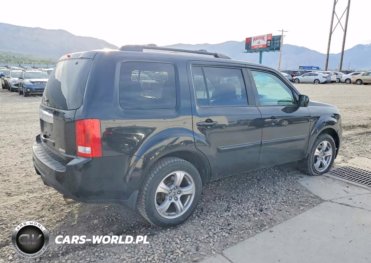 2013 Honda Pilot Exl VIN:5FNYF4H56DB007700 - 3