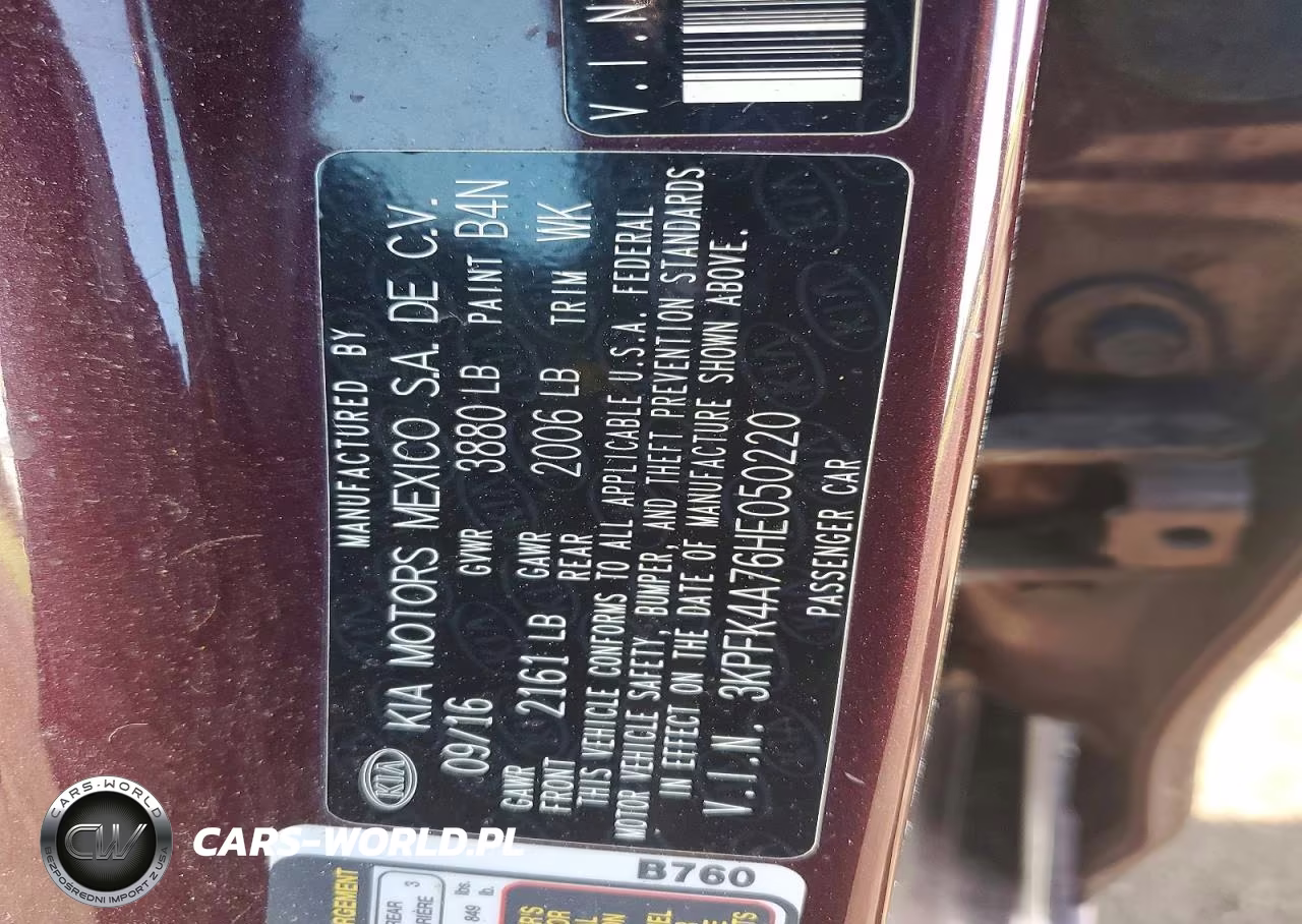 2017 Kia Forte Lx VIN:3KPFK4A76HE050220 - 12