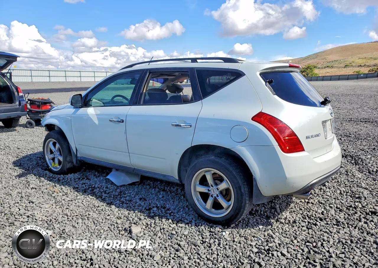 2004 Nissan Murano Sl VIN:JN8AZ08W24W301153 - 2