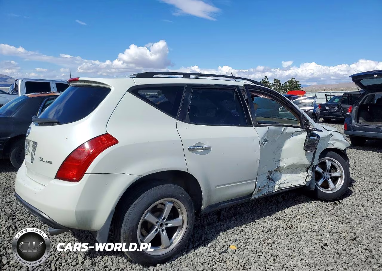 2004 Nissan Murano Sl VIN:JN8AZ08W24W301153 - 3