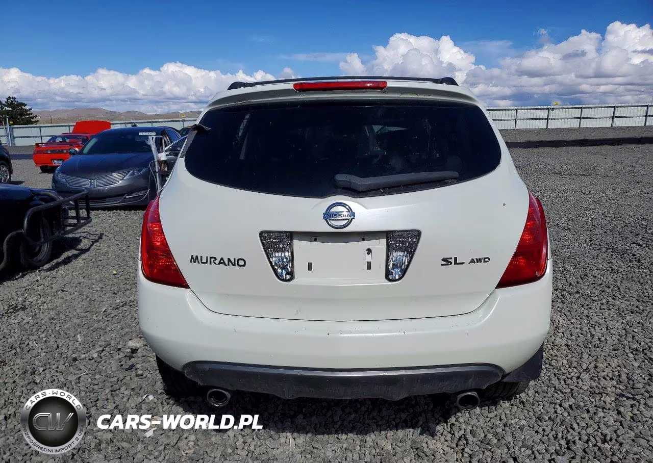 2004 Nissan Murano Sl VIN:JN8AZ08W24W301153 - 6