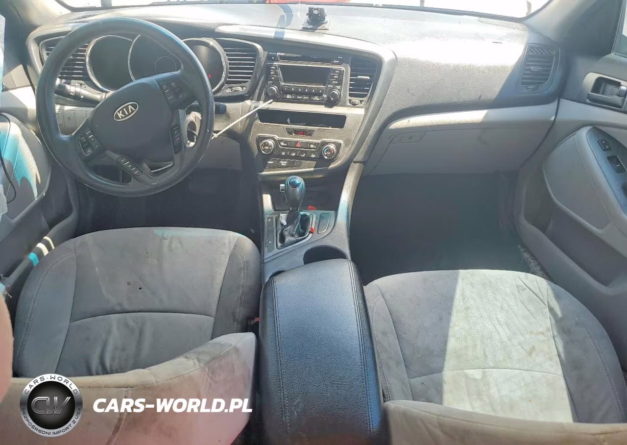 2012 Kia Optima Lx VIN:KNAGM4A77C5289940 - 8