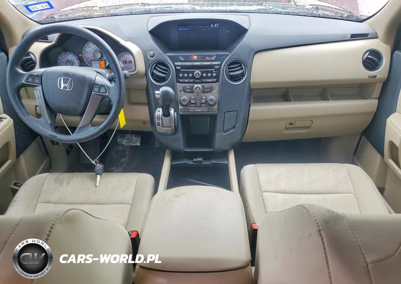 2015 Honda Pilot Lx VIN:5FNYF3H23FB029656 - 8