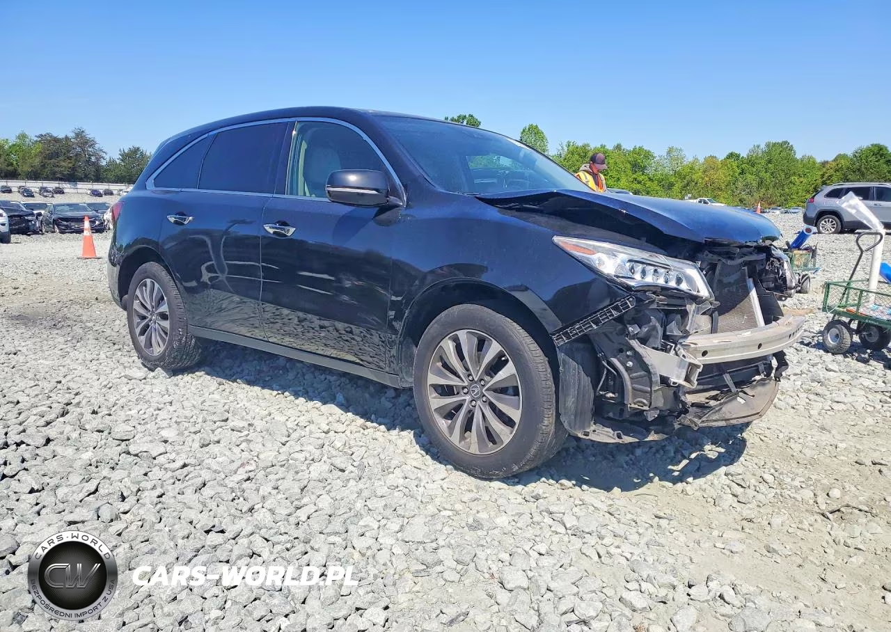 2016 Acura Mdx Technology VIN:5FRYD4H49GB021607 - 4
