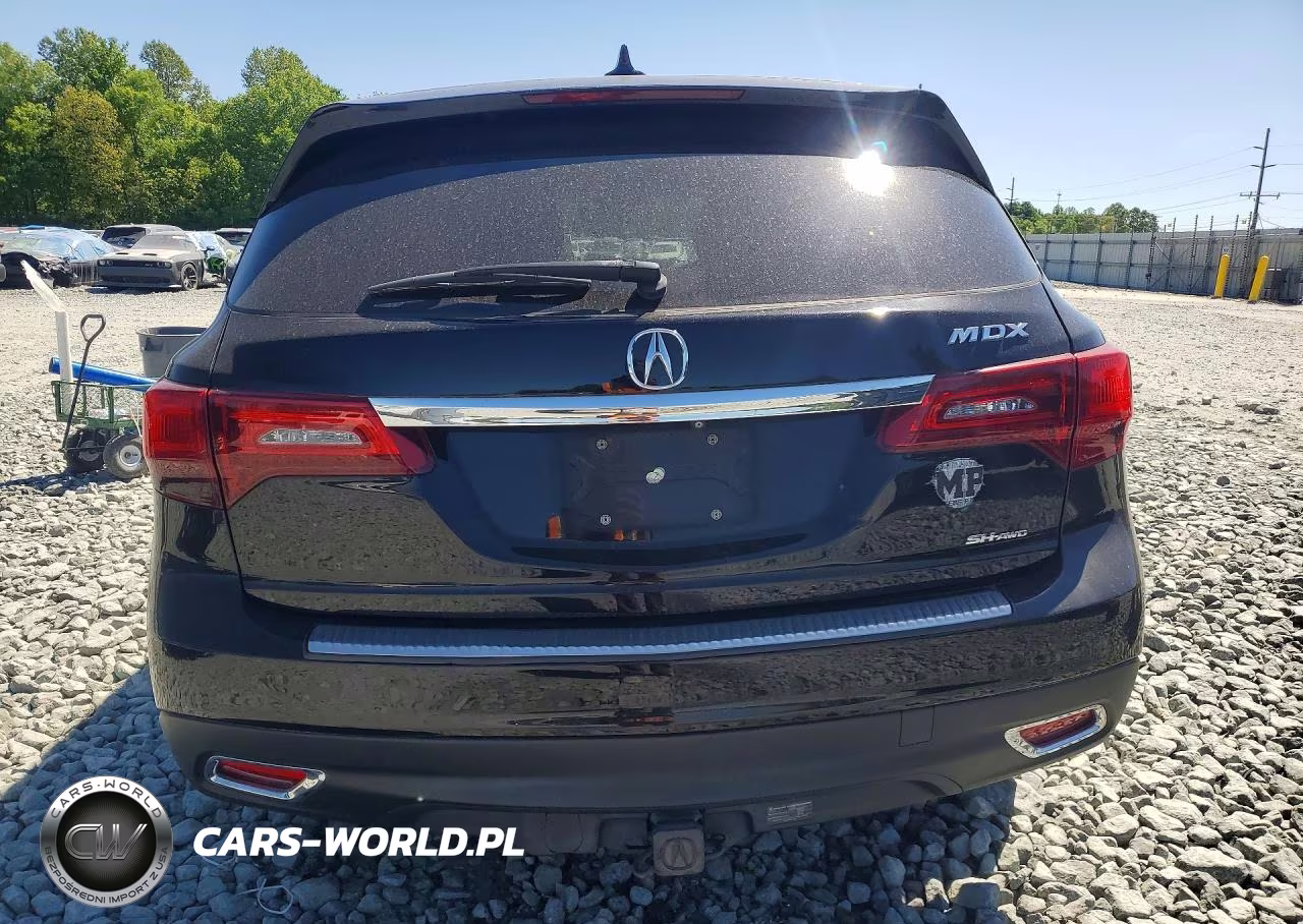 2016 Acura Mdx Technology VIN:5FRYD4H49GB021607 - 6