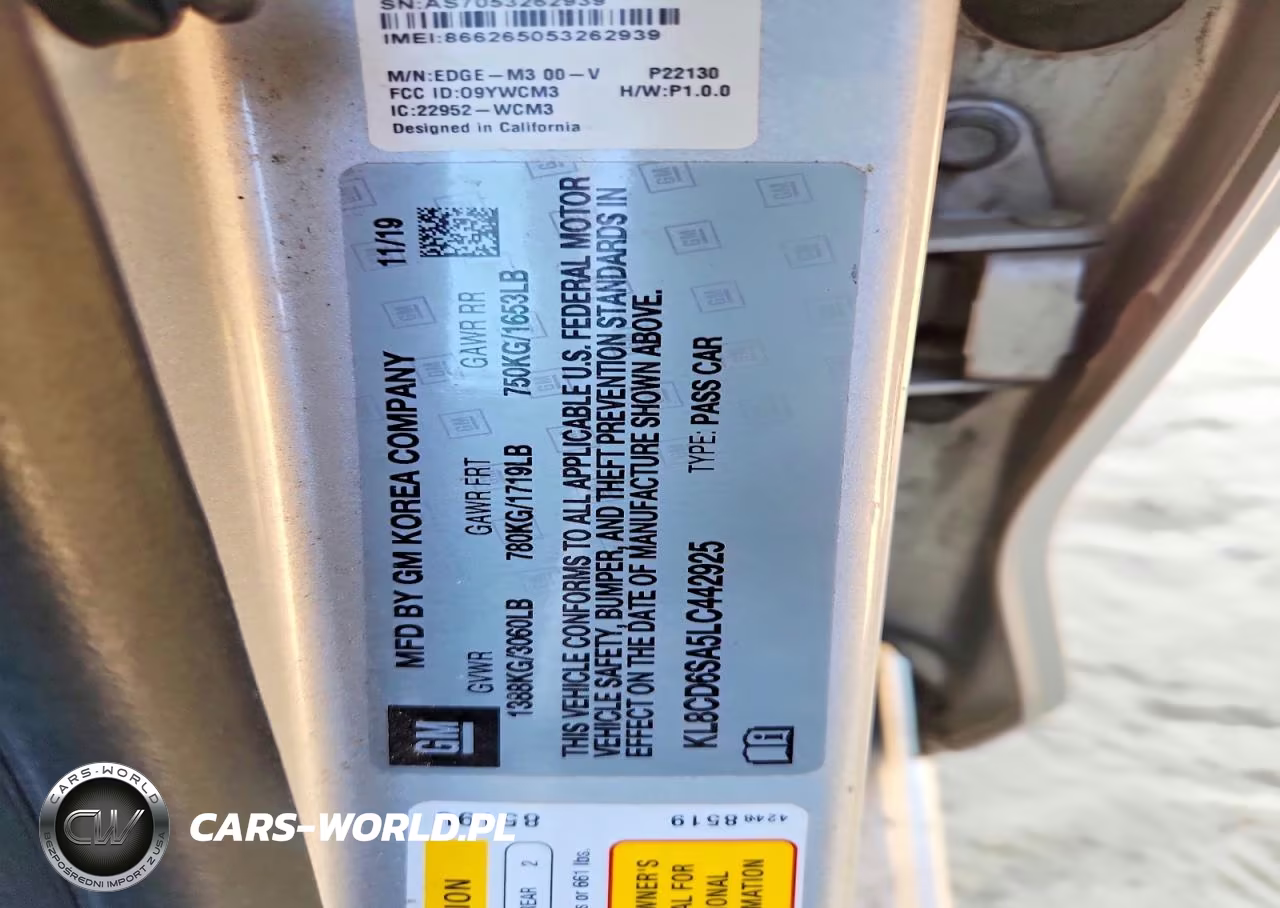 2020 Chevrolet Spark 1Lt VIN:KL8CD6SA5LC442925 - 12