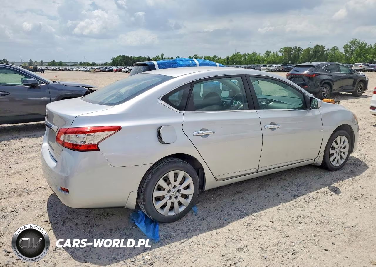 2015 Nissan Sentra S VIN:3N1AB7AP9FY376412 - 3
