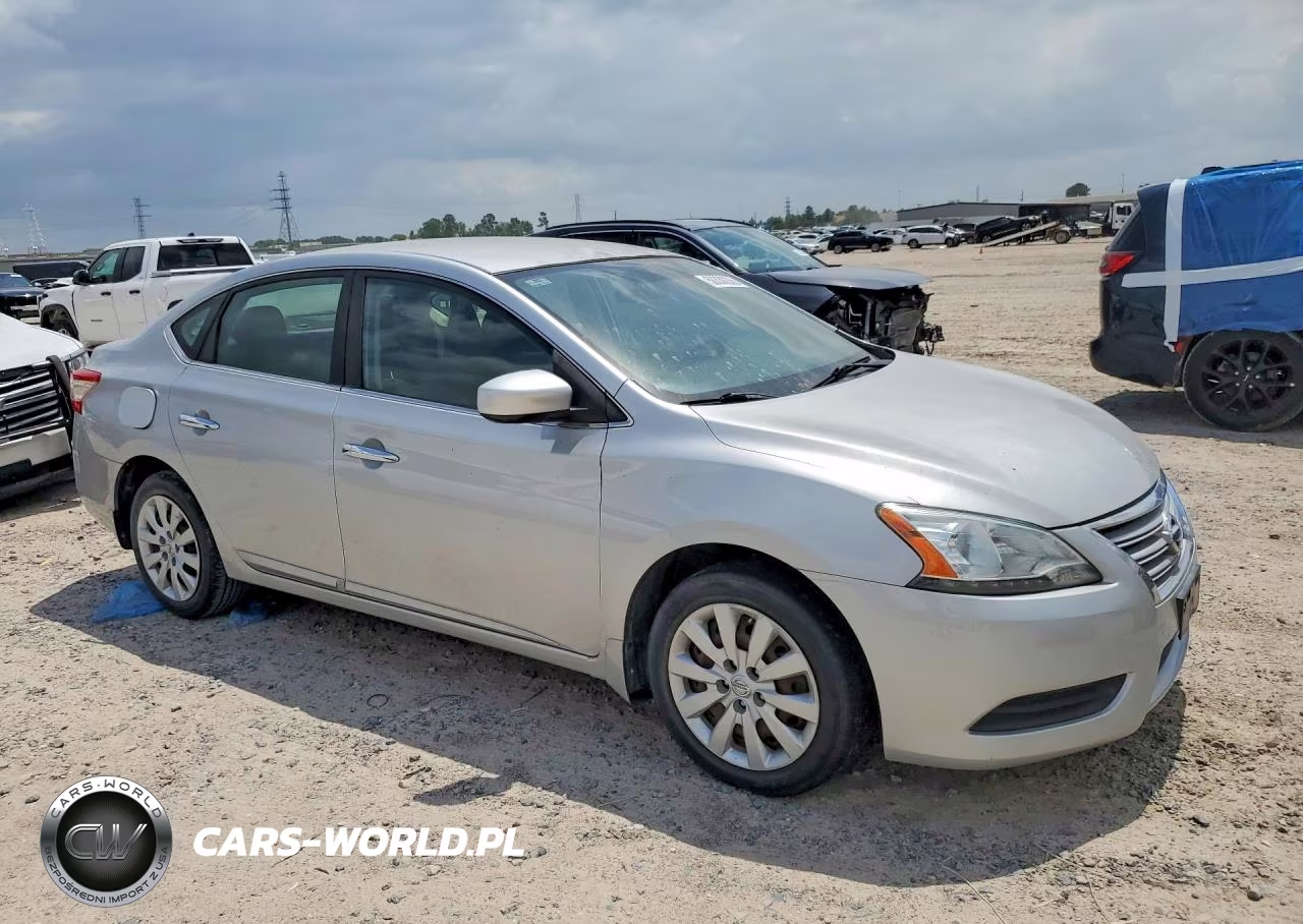 2015 Nissan Sentra S VIN:3N1AB7AP9FY376412 - 4