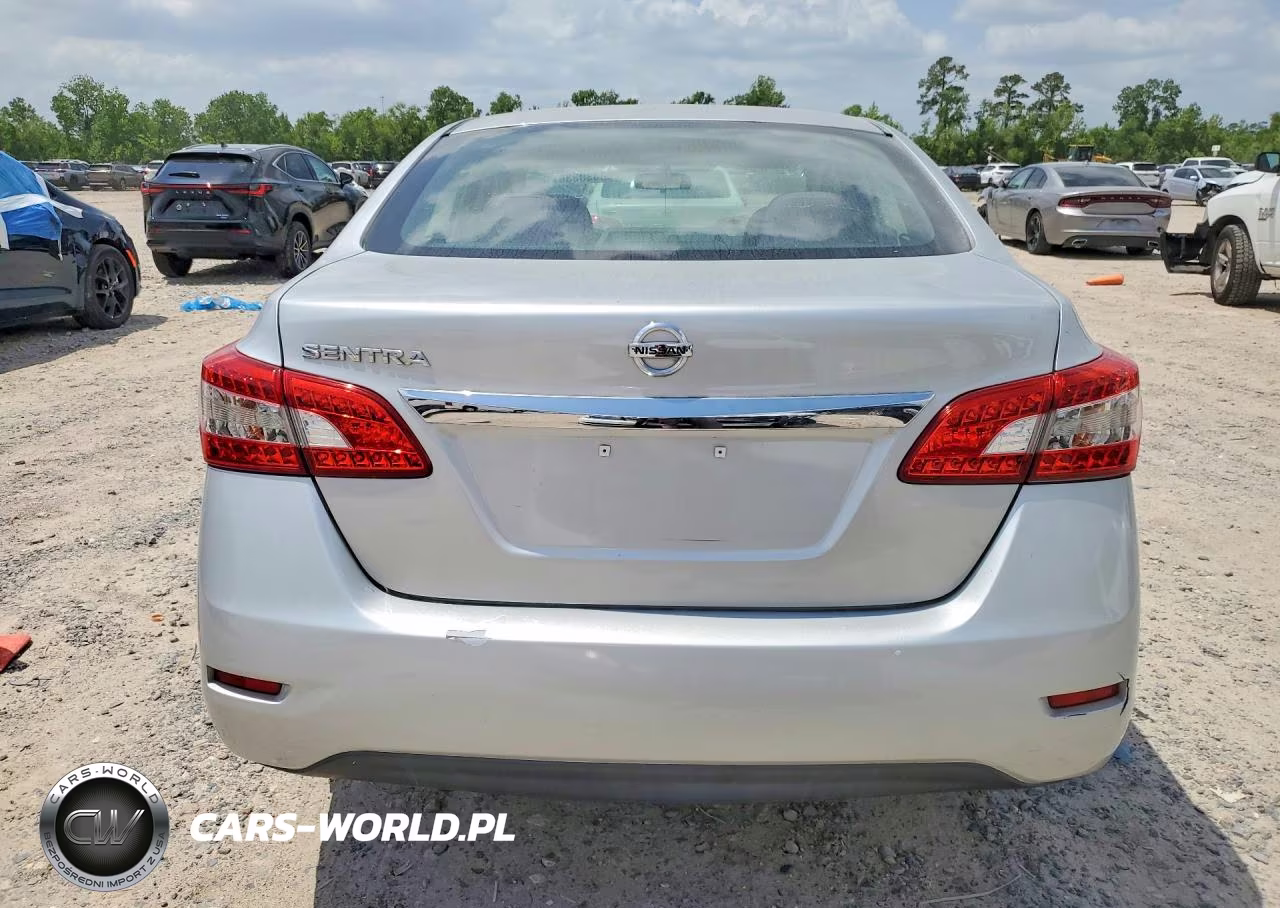 2015 Nissan Sentra S VIN:3N1AB7AP9FY376412 - 6