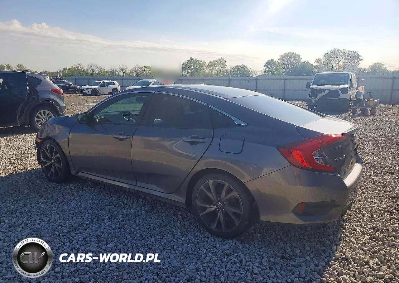 2020 Honda Civic Sport VIN:2HGFC2F83LH509723 - 2