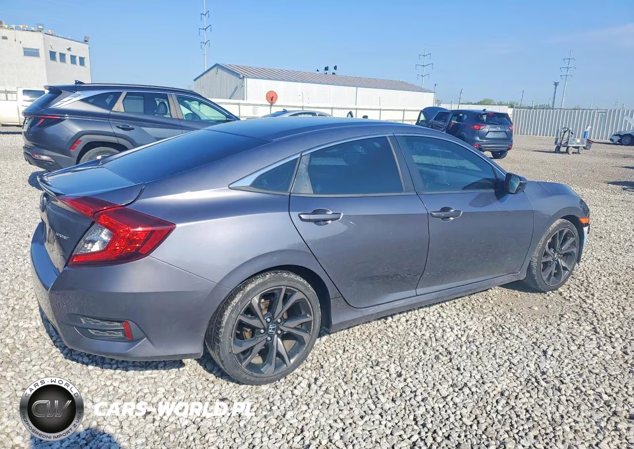2020 Honda Civic Sport VIN:2HGFC2F83LH509723 - 3