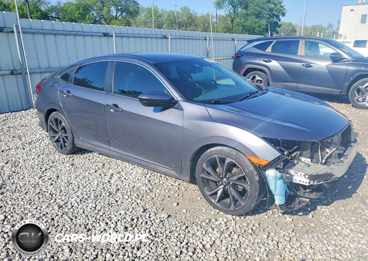 2020 Honda Civic Sport VIN:2HGFC2F83LH509723 - 4