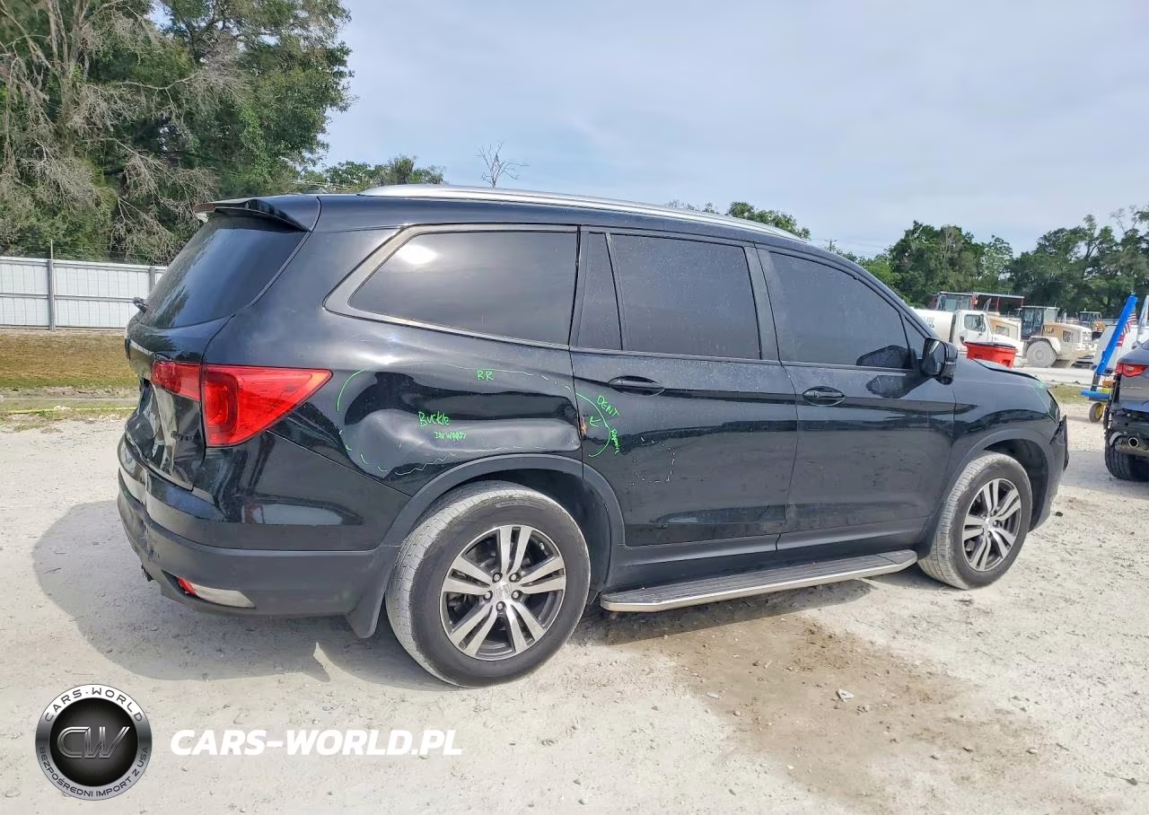 2018 Honda Pilot Exl VIN:5FNYF6H53JB039415 - 3