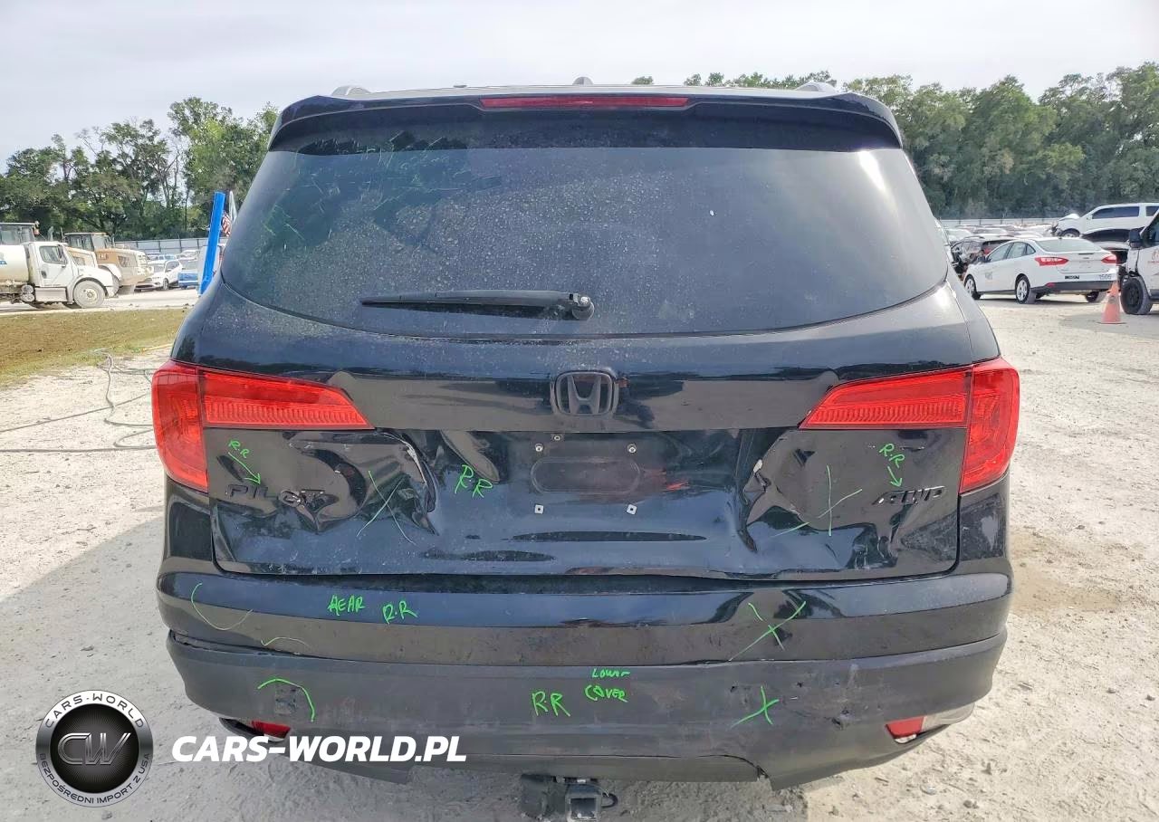 2018 Honda Pilot Exl VIN:5FNYF6H53JB039415 - 6