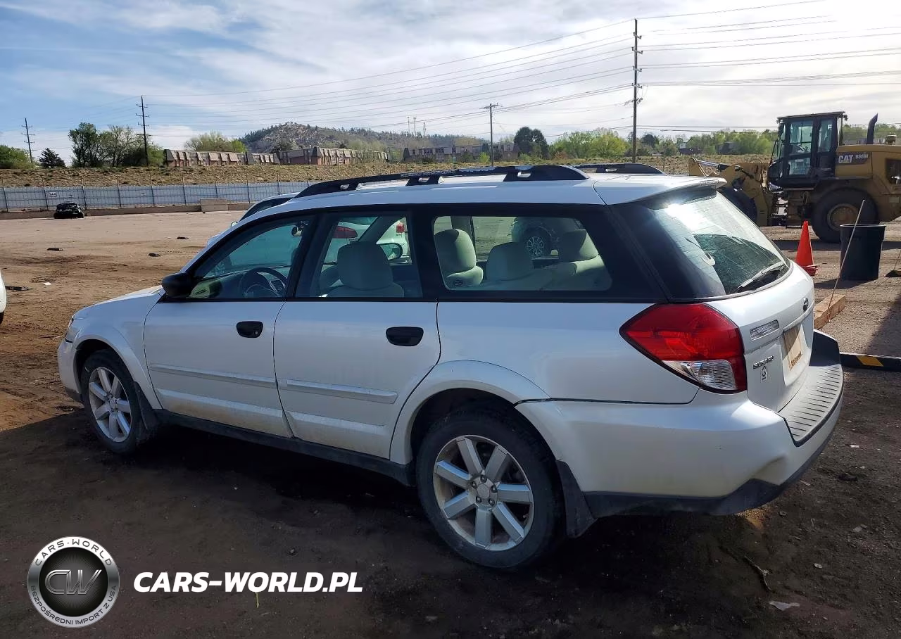 2008 Subaru Outback 2.5I VIN:4S4BP61C687361117 - 2