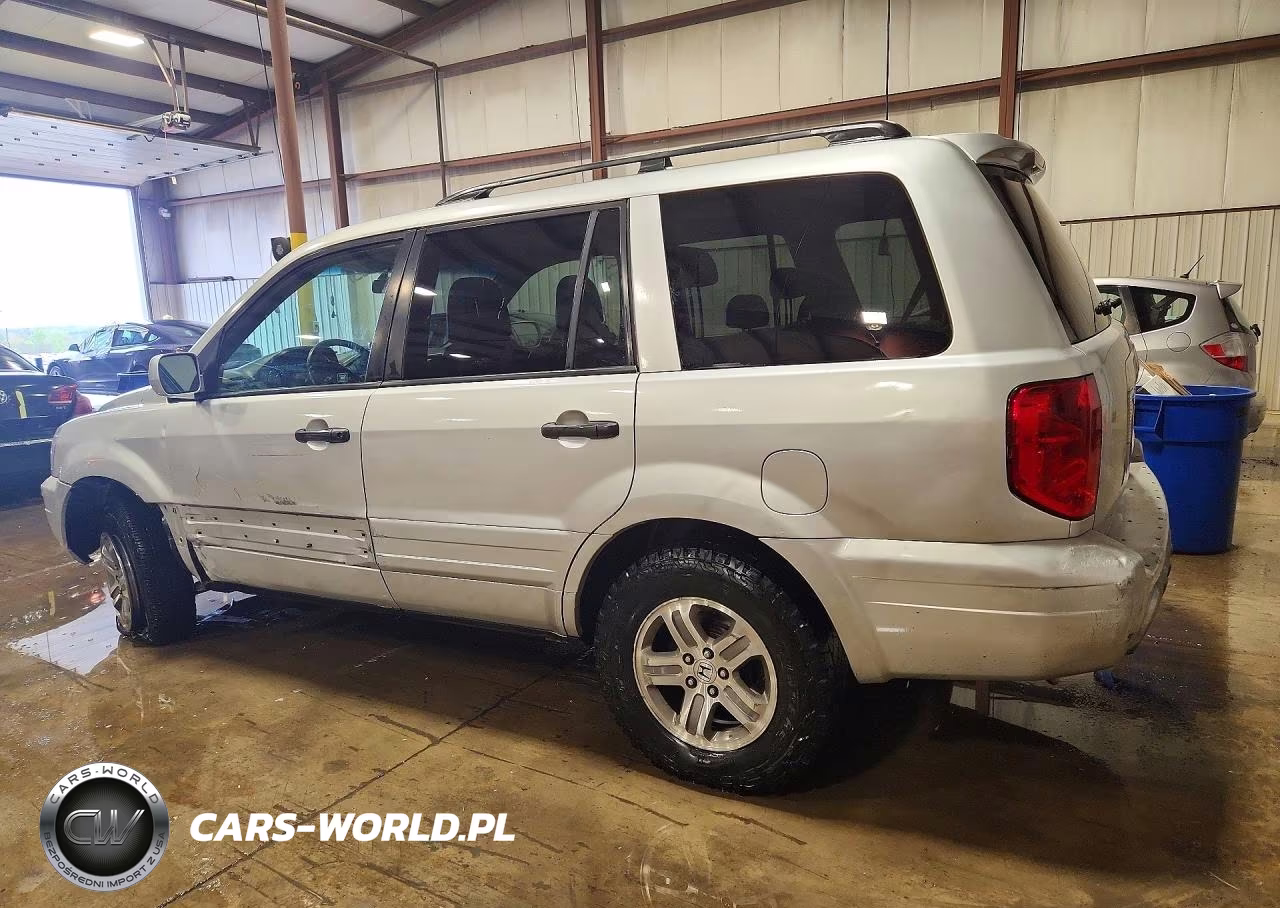 2003 Honda Pilot Exl VIN:2HKYF18533H614412 - 2