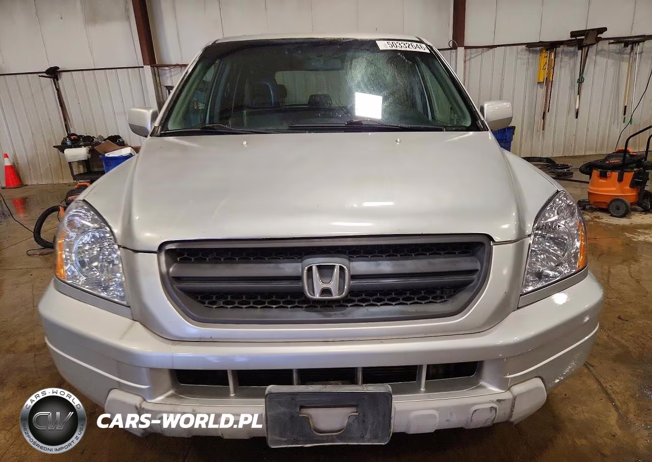 2003 Honda Pilot Exl VIN:2HKYF18533H614412 - 5