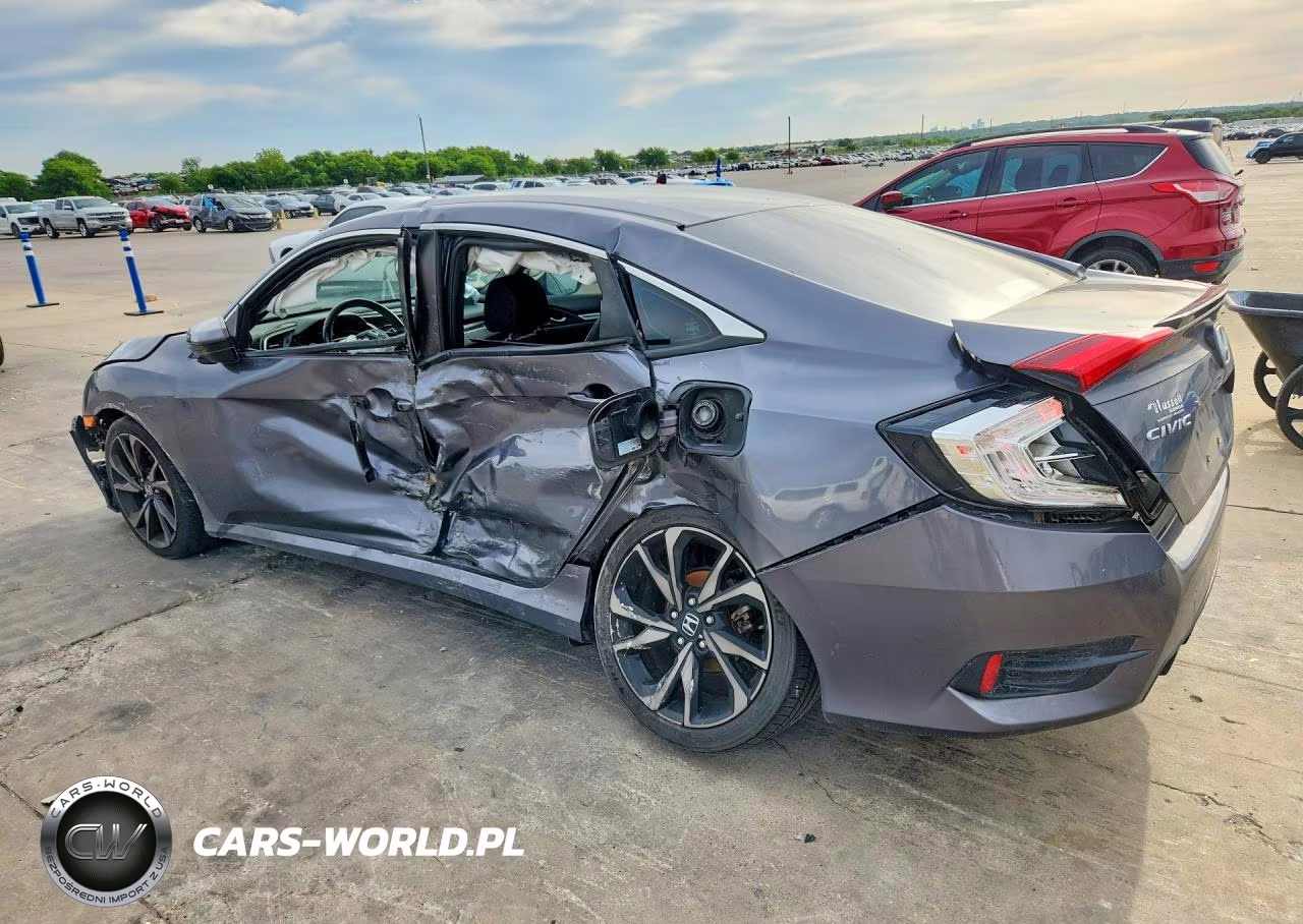 2020 Honda Civic Sport VIN:2HGFC2F8XLH591157 - 2