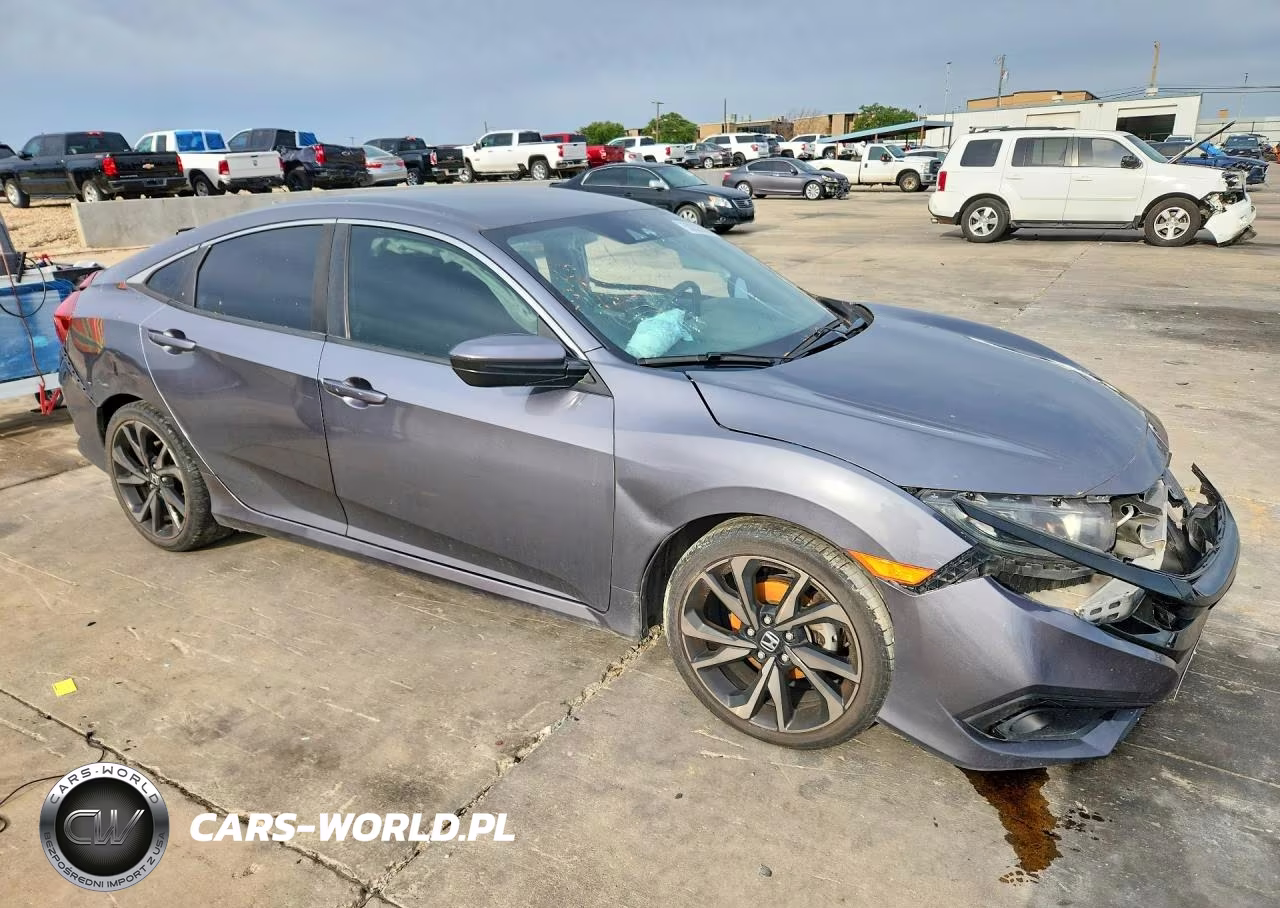 2020 Honda Civic Sport VIN:2HGFC2F8XLH591157 - 4