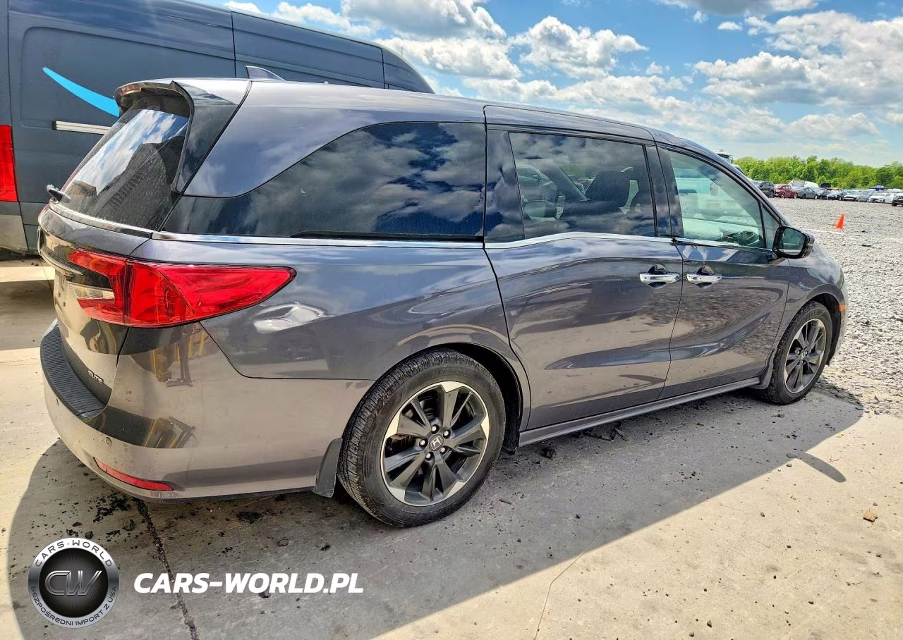 2023 Honda Odyssey Elite VIN:5FNRL6H93PB054862 - 3