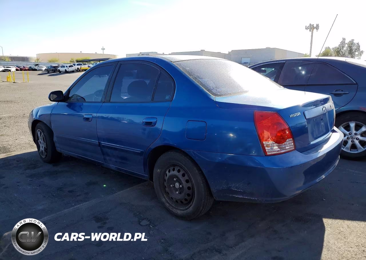 2005 Hyundai Elantra Gls VIN:KMHDN46D65U037960 - 2