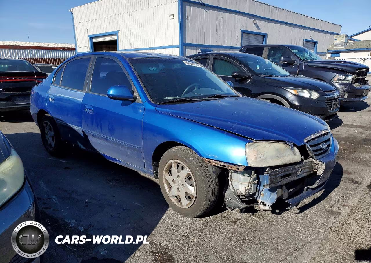 2005 Hyundai Elantra Gls VIN:KMHDN46D65U037960 - 4