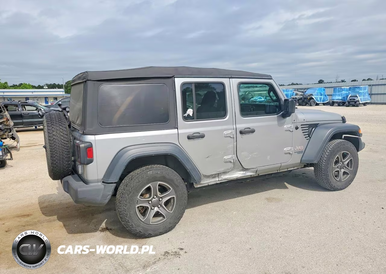 2018 Jeep Wrangler Unlimited Sport VIN:1C4HJXDG4JW277118 - 3
