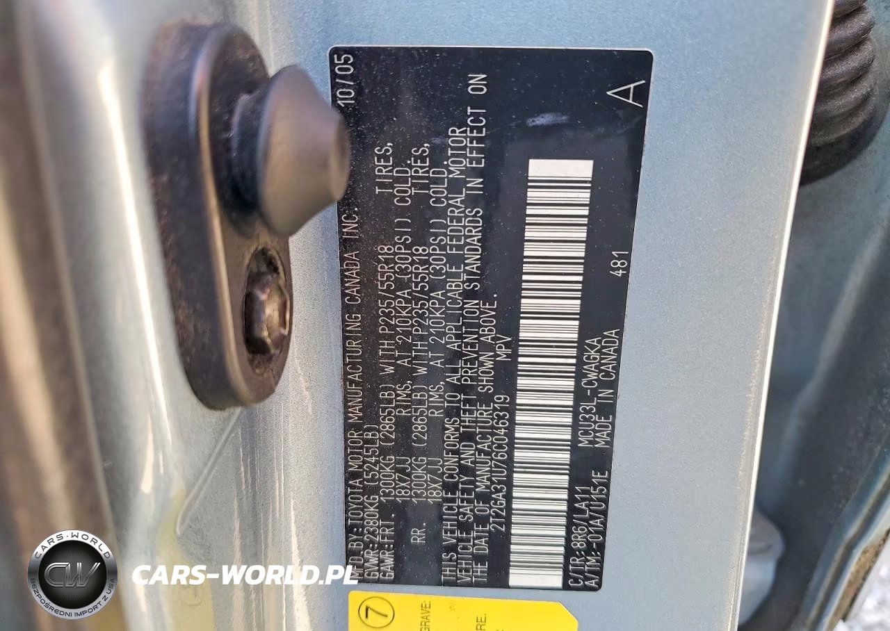 2006 Lexus Rx 330 VIN:2T2GA31U76C046319 - 13
