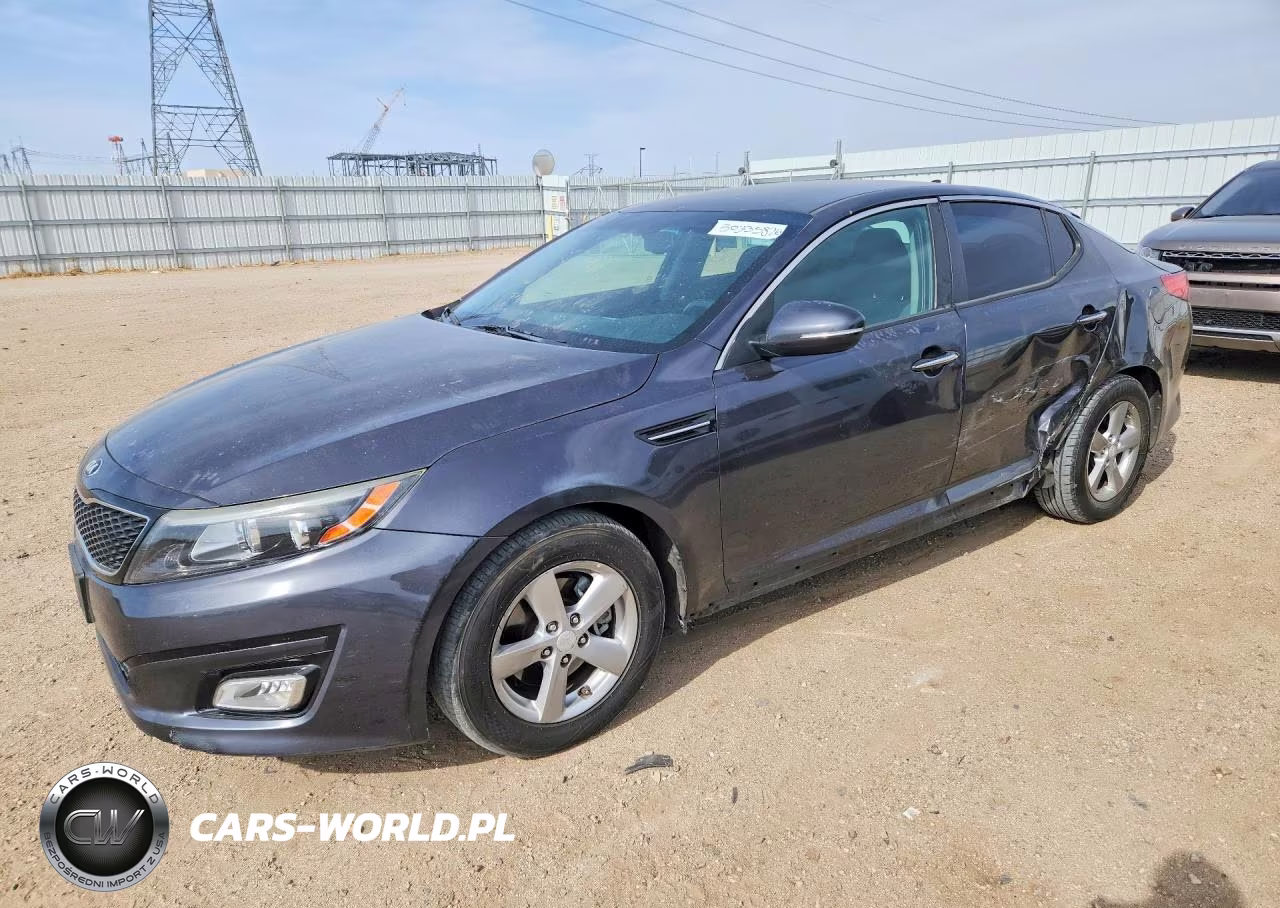 2015 Kia Optima Lx VIN:5XXGM4A74FG438579 - 1