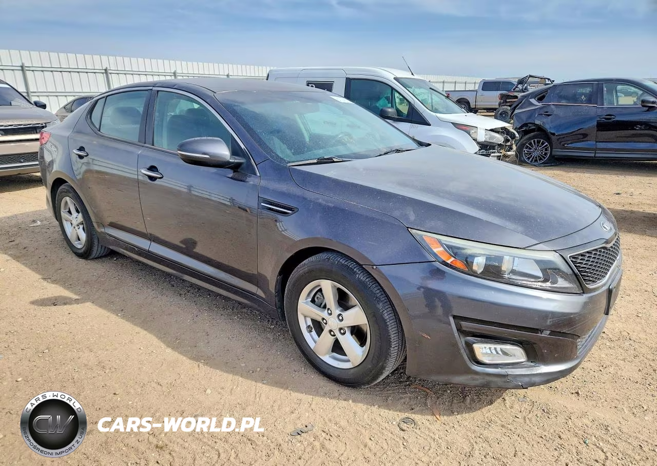 2015 Kia Optima Lx VIN:5XXGM4A74FG438579 - 4