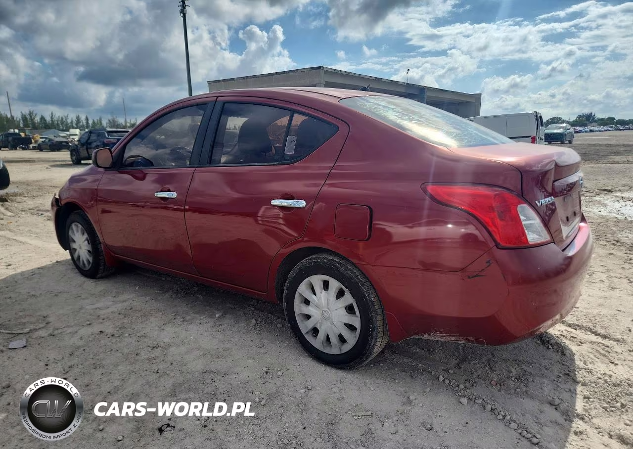 2012 Nissan Versa 1.6 S VIN:3N1CN7AP5CL869755 - 2