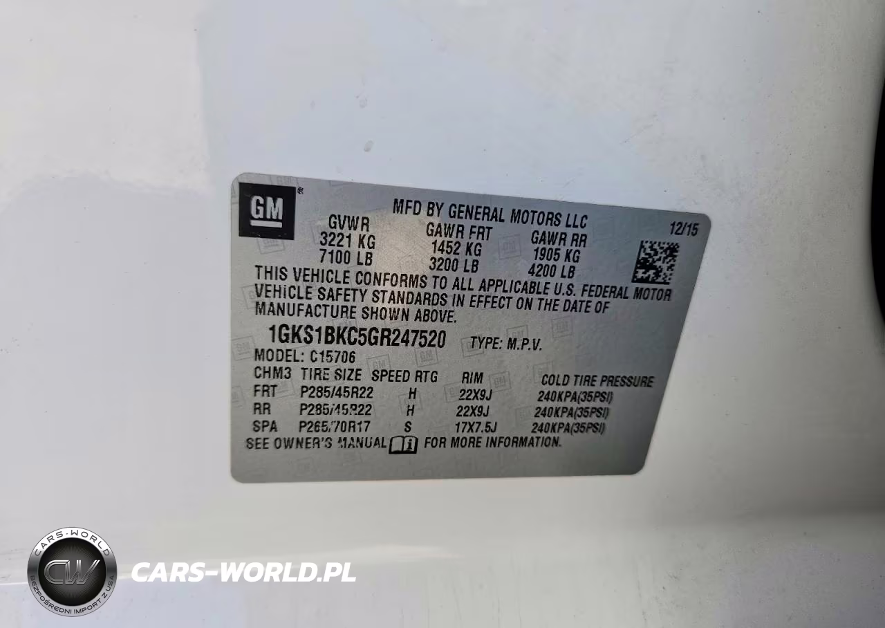 2016 GMC Yukon Slt VIN:1GKS1BKC5GR247520 - 13