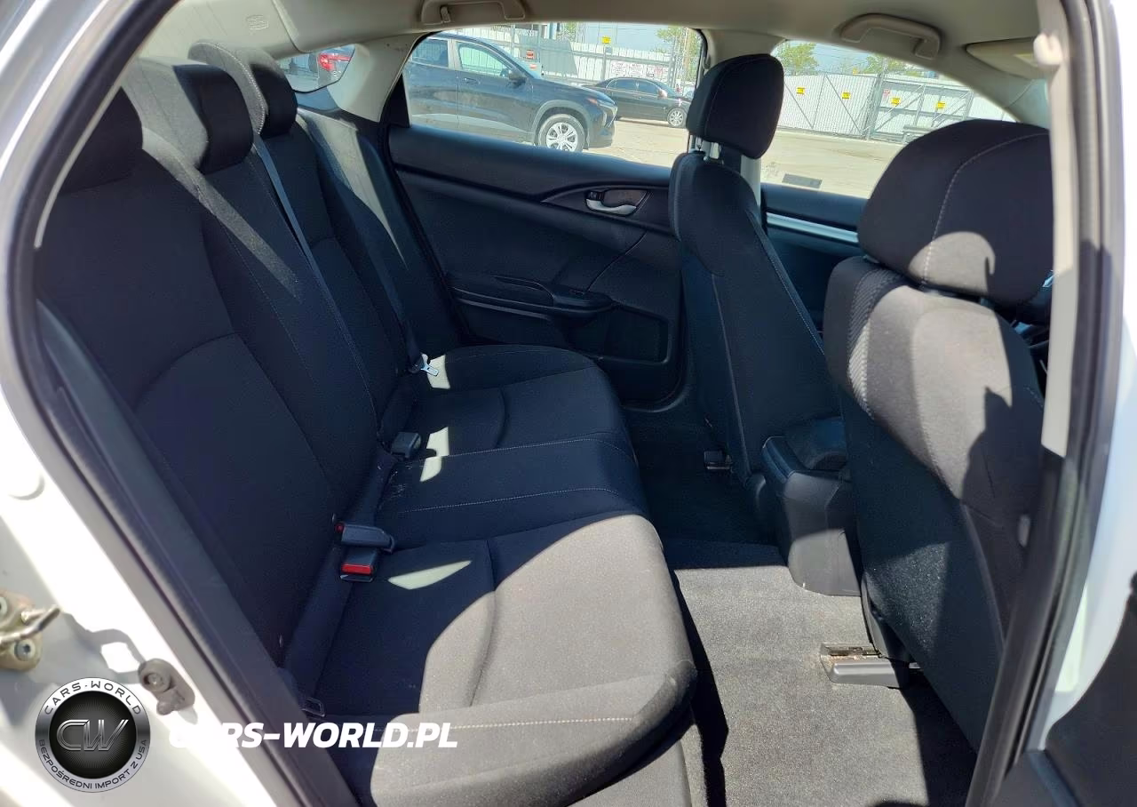 2019 Honda Civic Lx VIN:2HGFC2F66KH523080 - 10