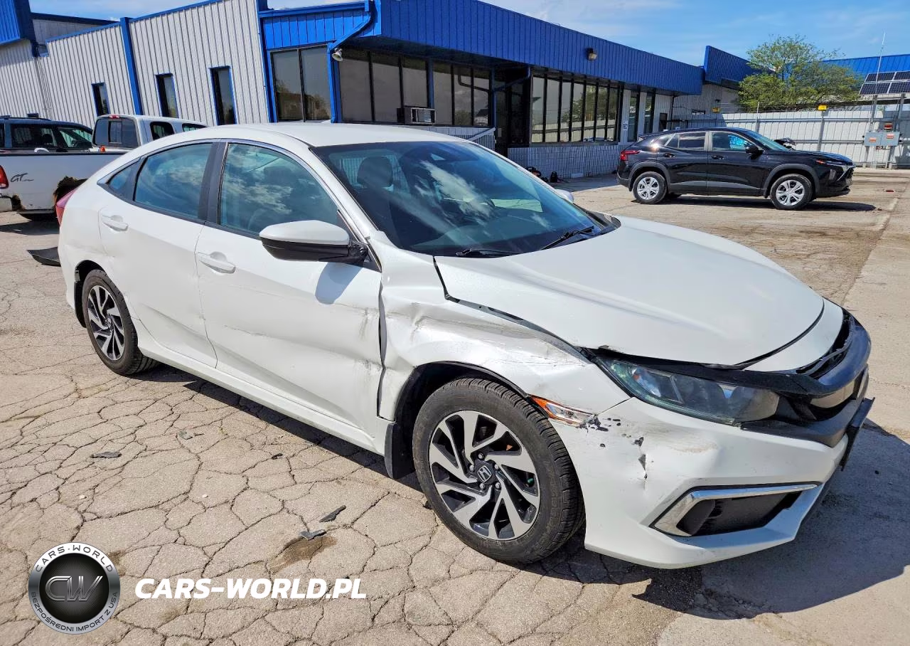 2019 Honda Civic Lx VIN:2HGFC2F66KH523080 - 4