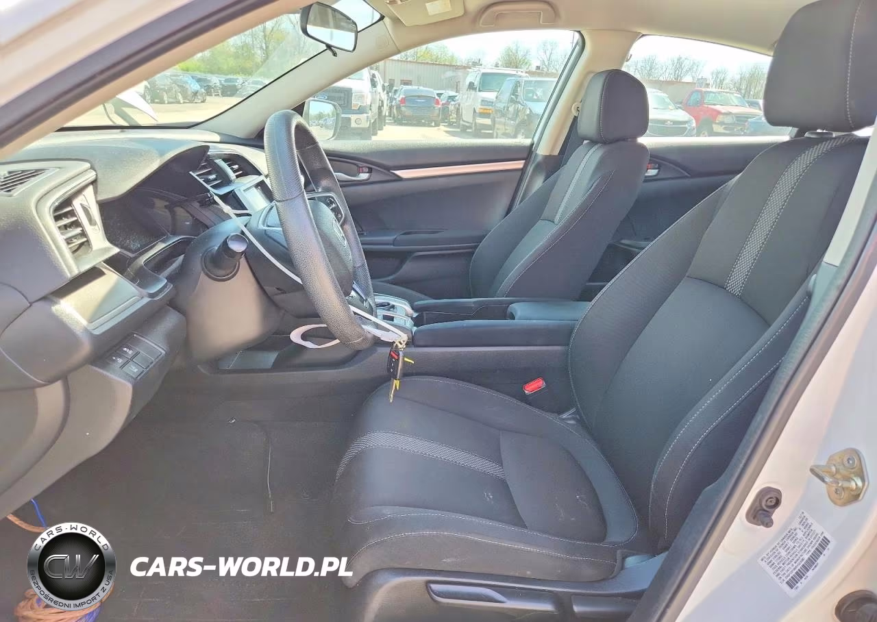 2019 Honda Civic Lx VIN:2HGFC2F66KH523080 - 7