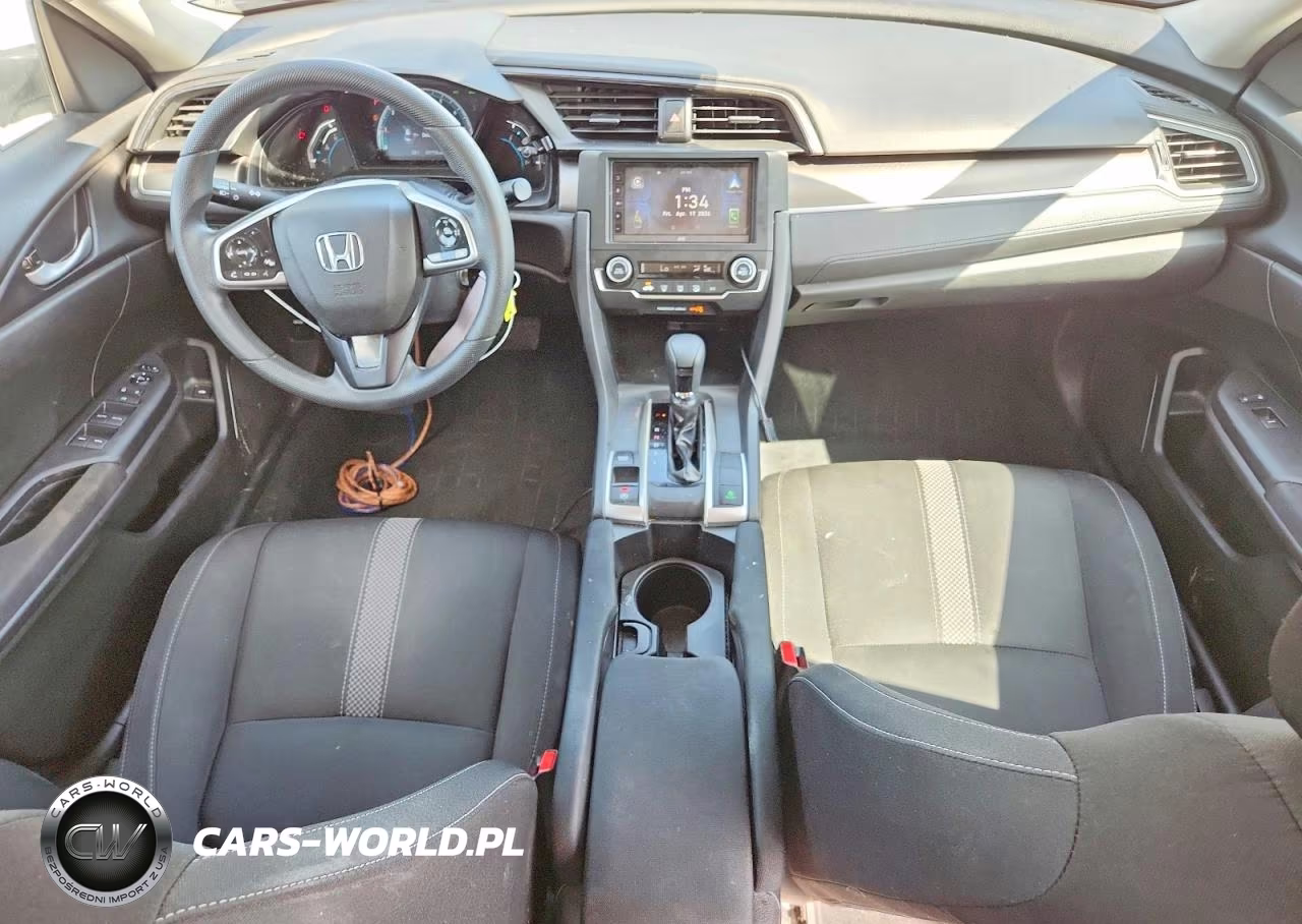 2019 Honda Civic Lx VIN:2HGFC2F66KH523080 - 8