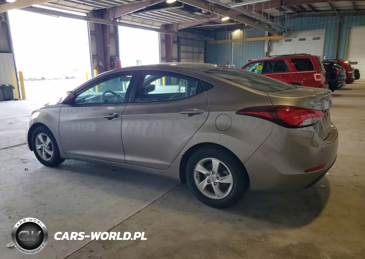 2014 Hyundai Elantra Se VIN:5NPDH4AE2EH519203 - 2